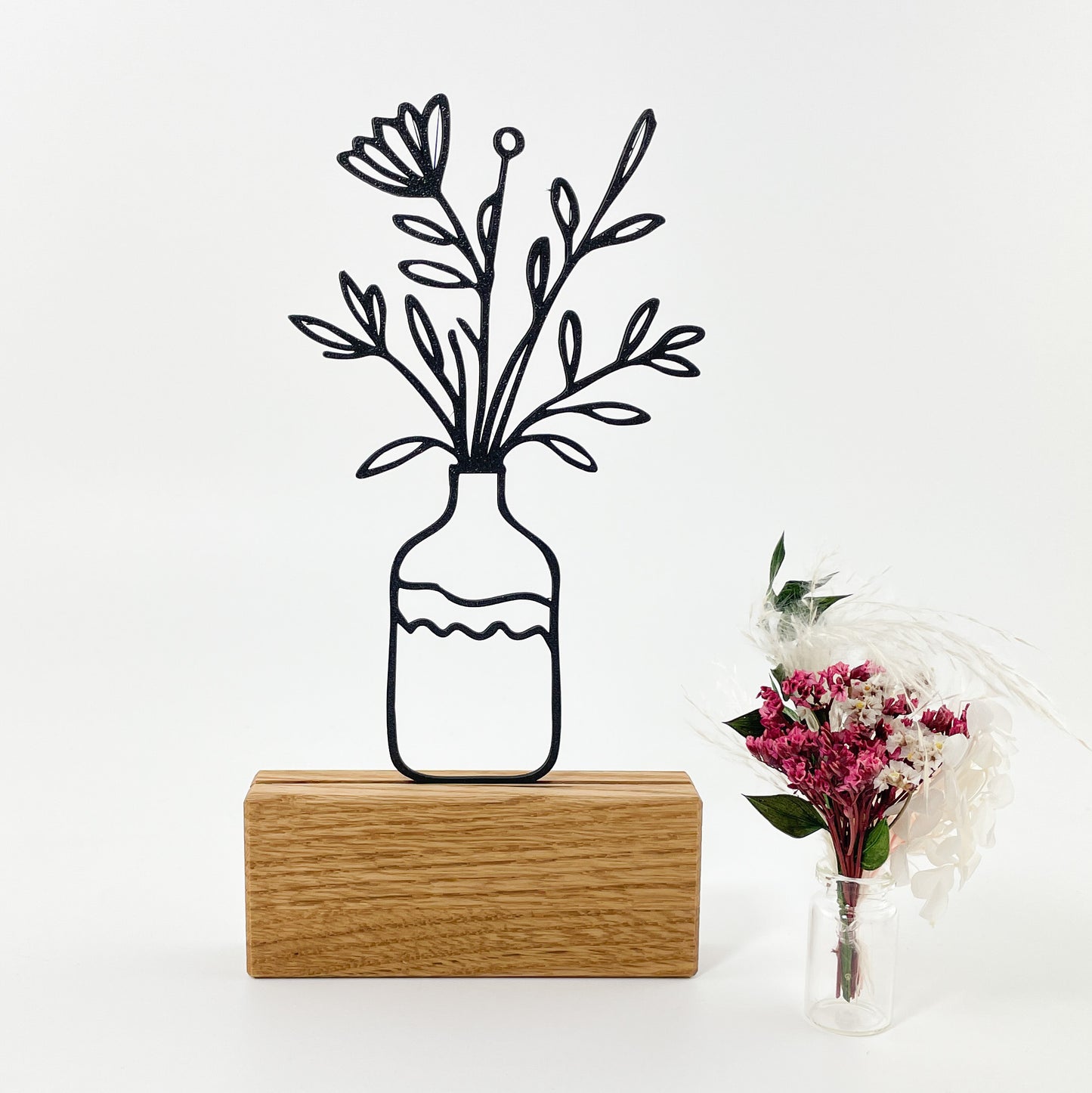 3D-Druck Steckmotiv Blumenvase - Bouvardia