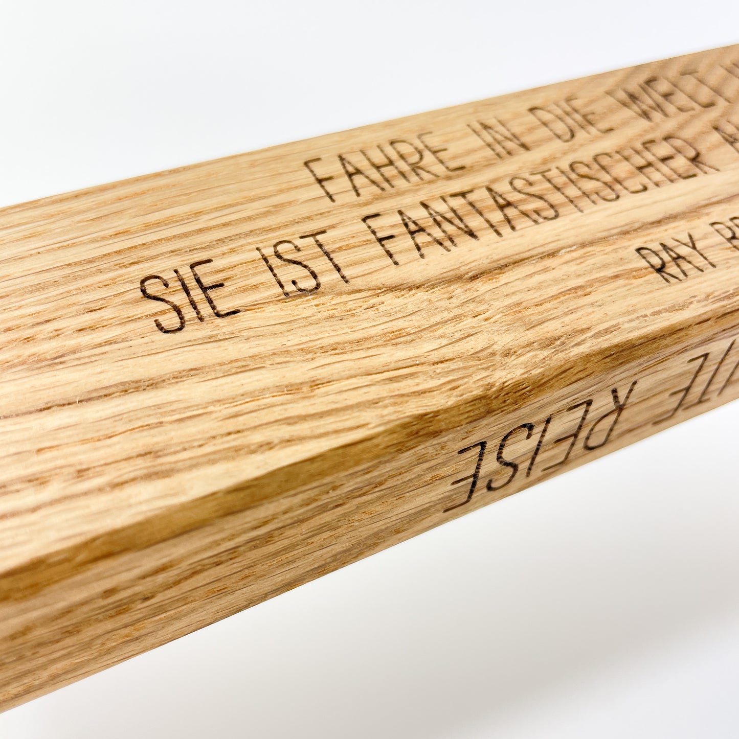Holzdeko Kartenhalter in zwei Größen - Kasper