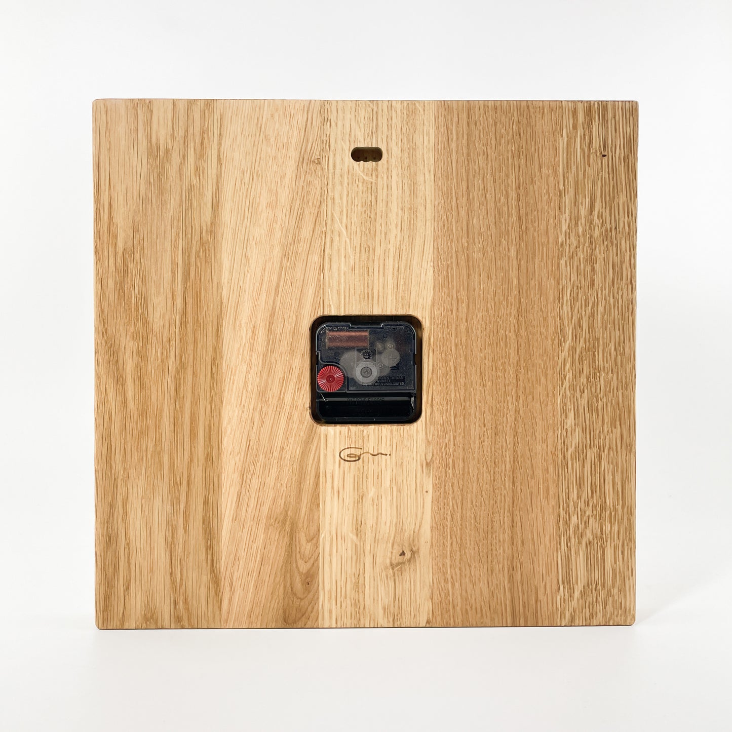 Holz-Wanduhr rund+eckig - Remus