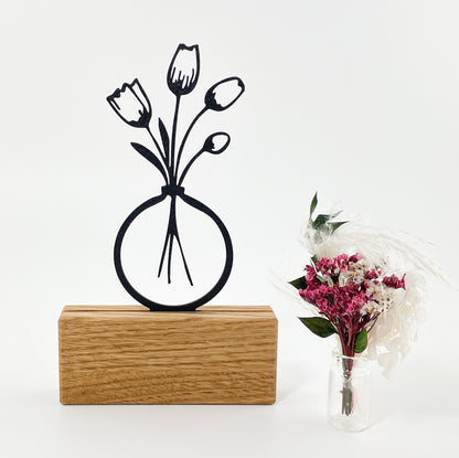 3D-Druck Steckmotiv Blumenvase - Bellis
