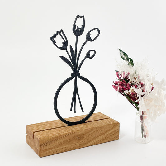 3D-Druck Steckmotiv Blumenvase - Bellis