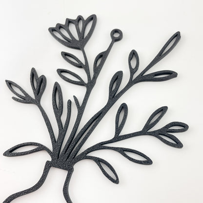 3D-Druck Steckmotiv Blumenvase - Bouvardia