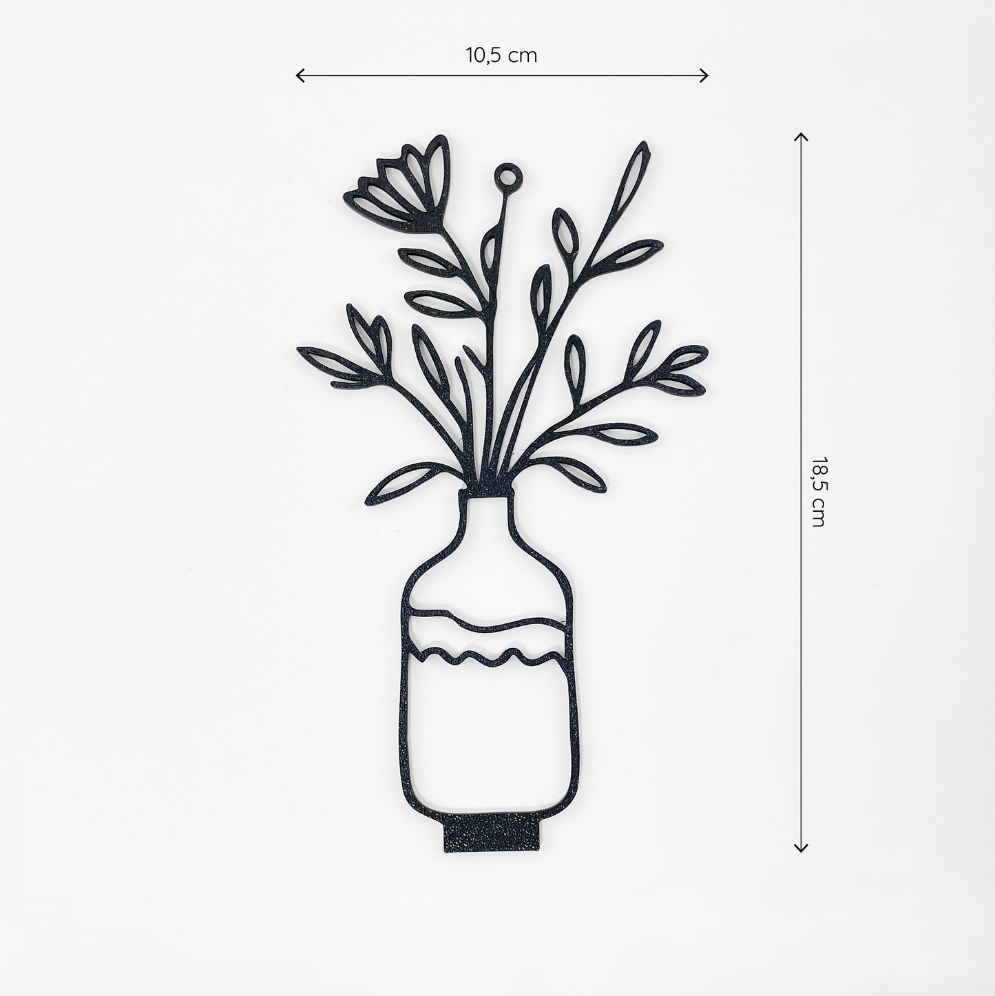 3D-Druck Steckmotiv Blumenvase - Bouvardia