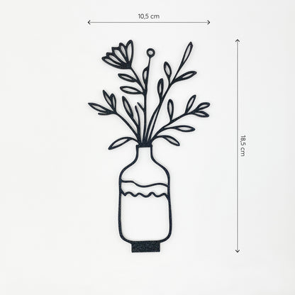 3D-Druck Steckmotiv Blumenvase - Bouvardia
