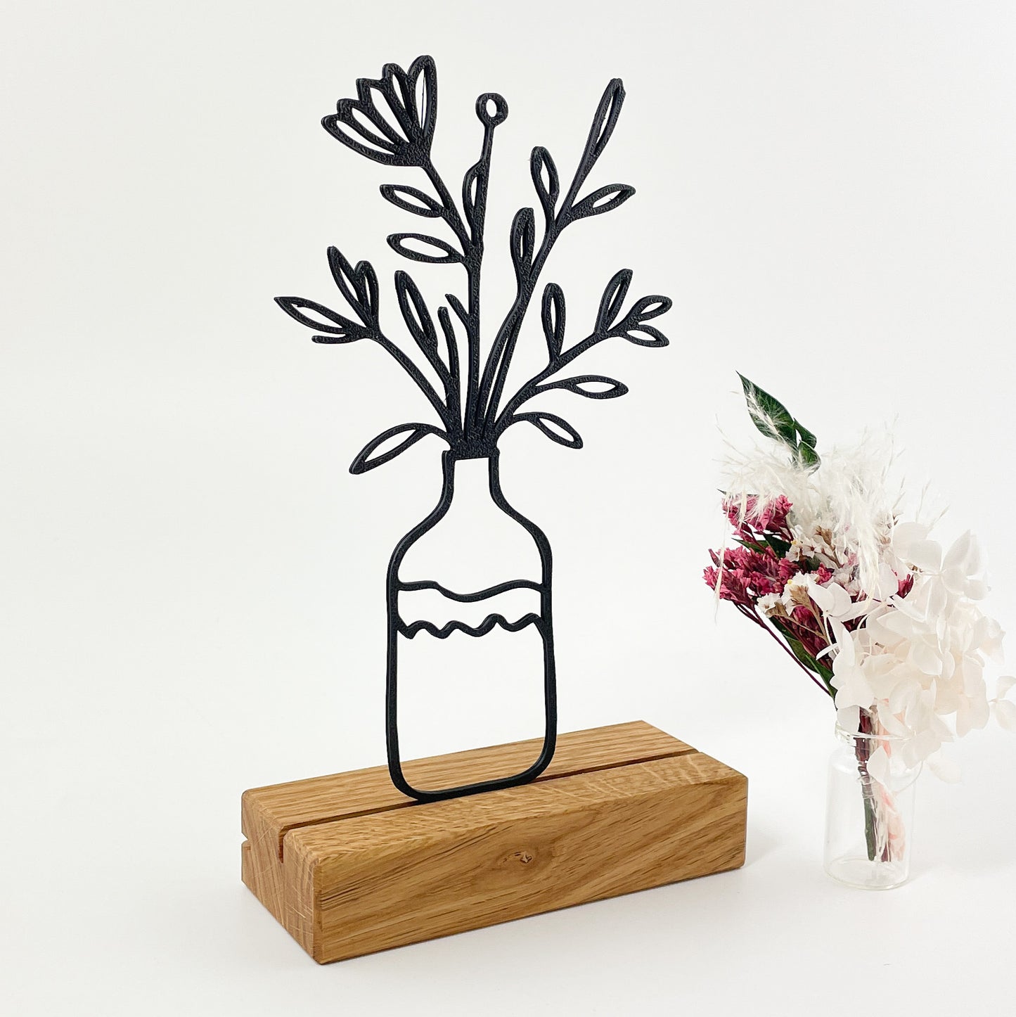 3D-Druck Steckmotiv Blumenvase - Bouvardia