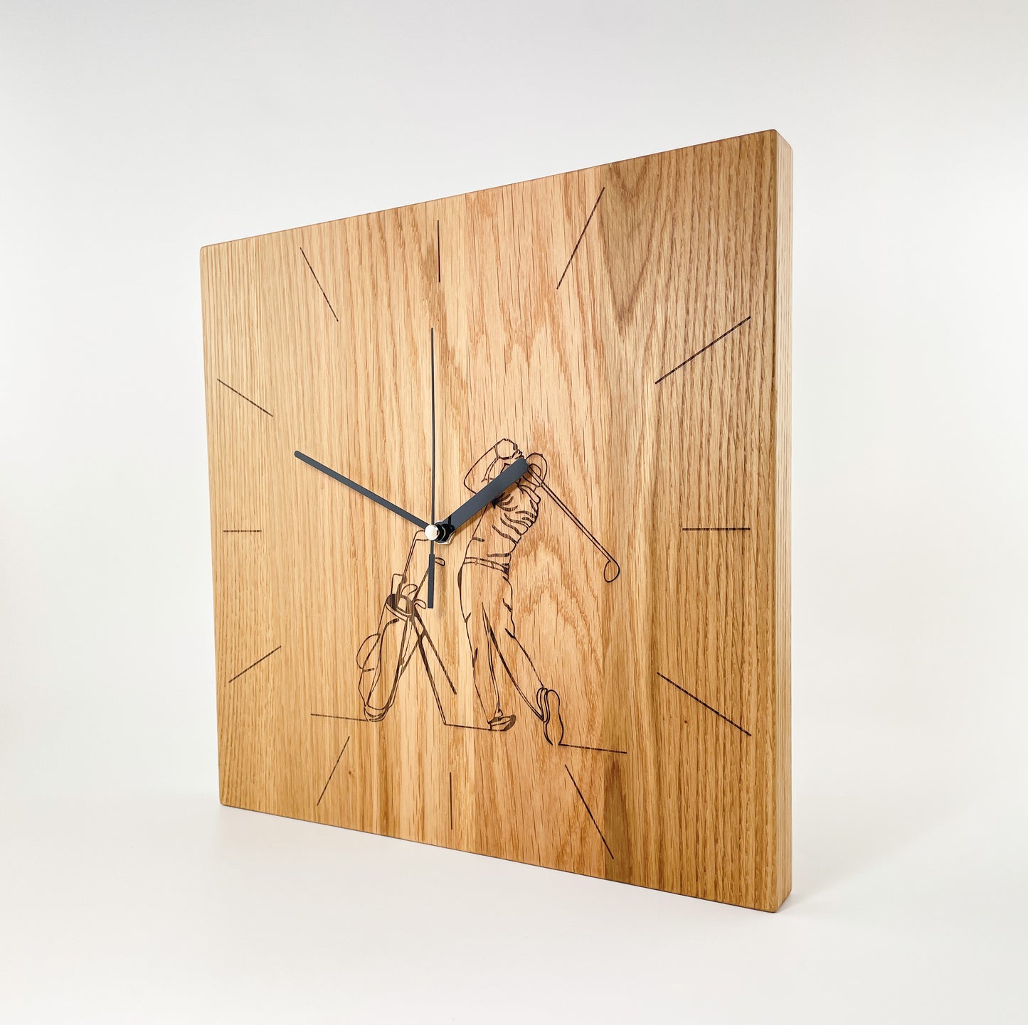 wooden wall clock - Leona