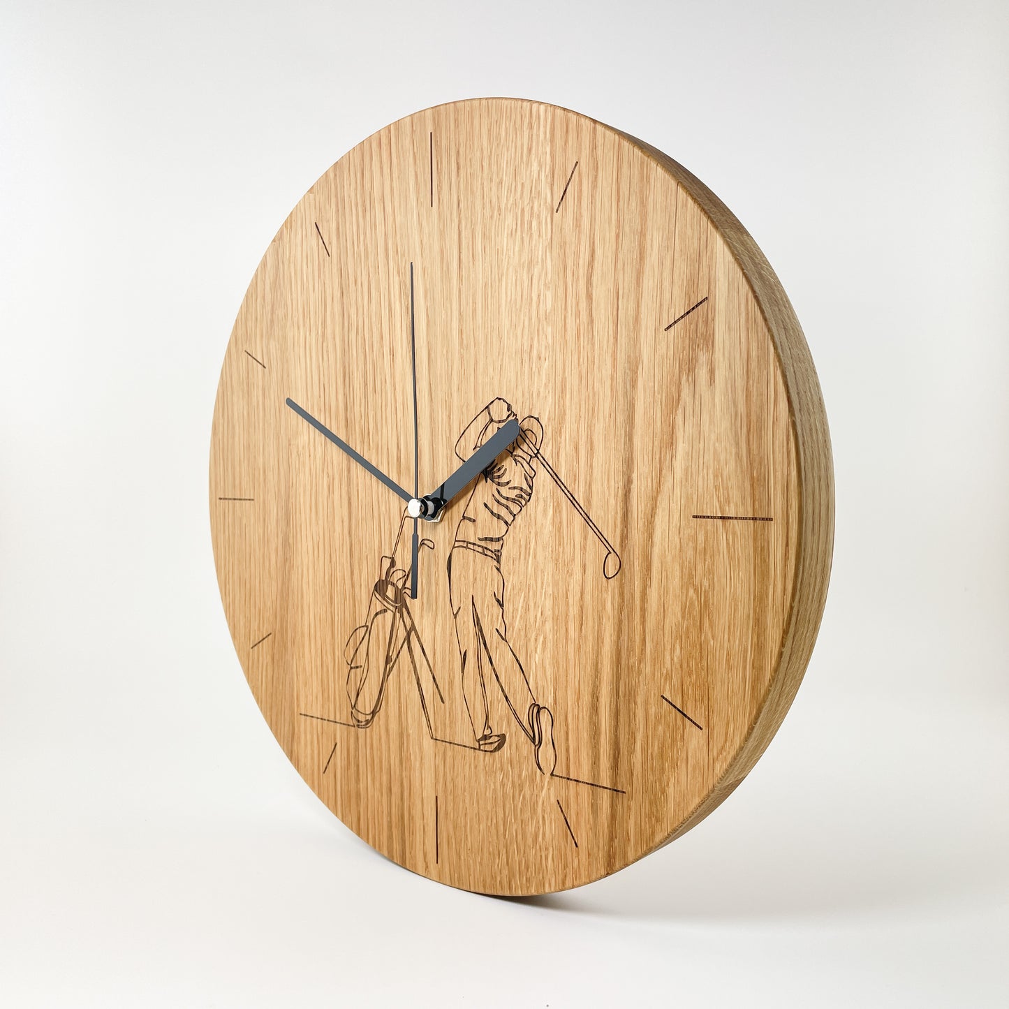 wooden wall clock - Leona
