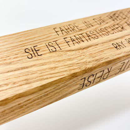 Holzdeko Kartenhalter in zwei Größen - Kasper