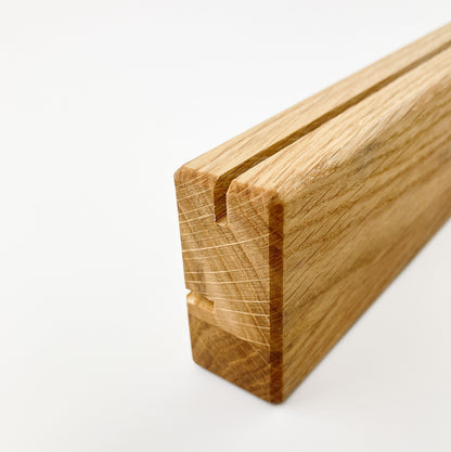 Holzdeko Kartenhalter in zwei Größen - Kasper