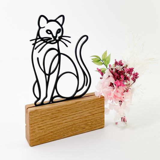 3D-Druck Steckmotiv Katze - Kira