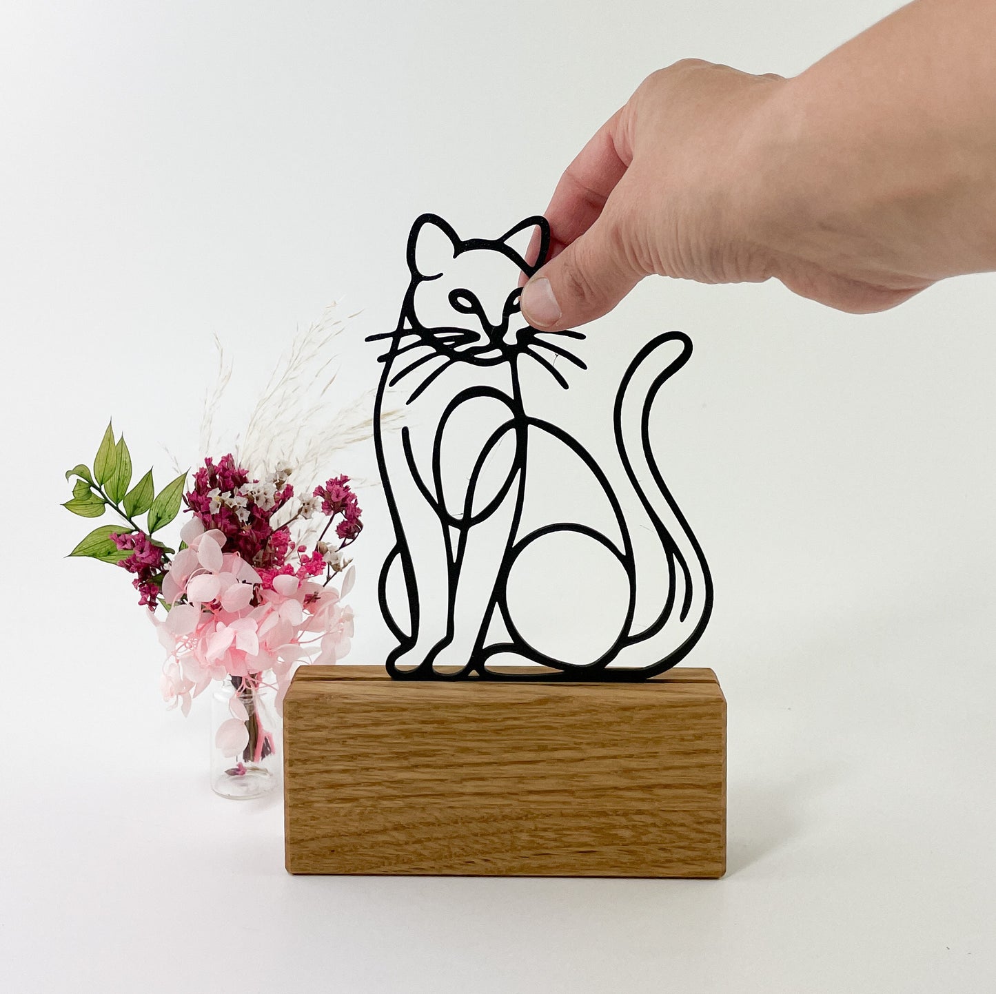 3D-Druck Steckmotiv Katze - Kira